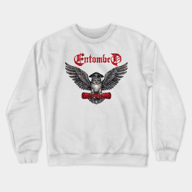 ENTOMBED OWL NIHILIST Crewneck Sweatshirt by elsa-HD